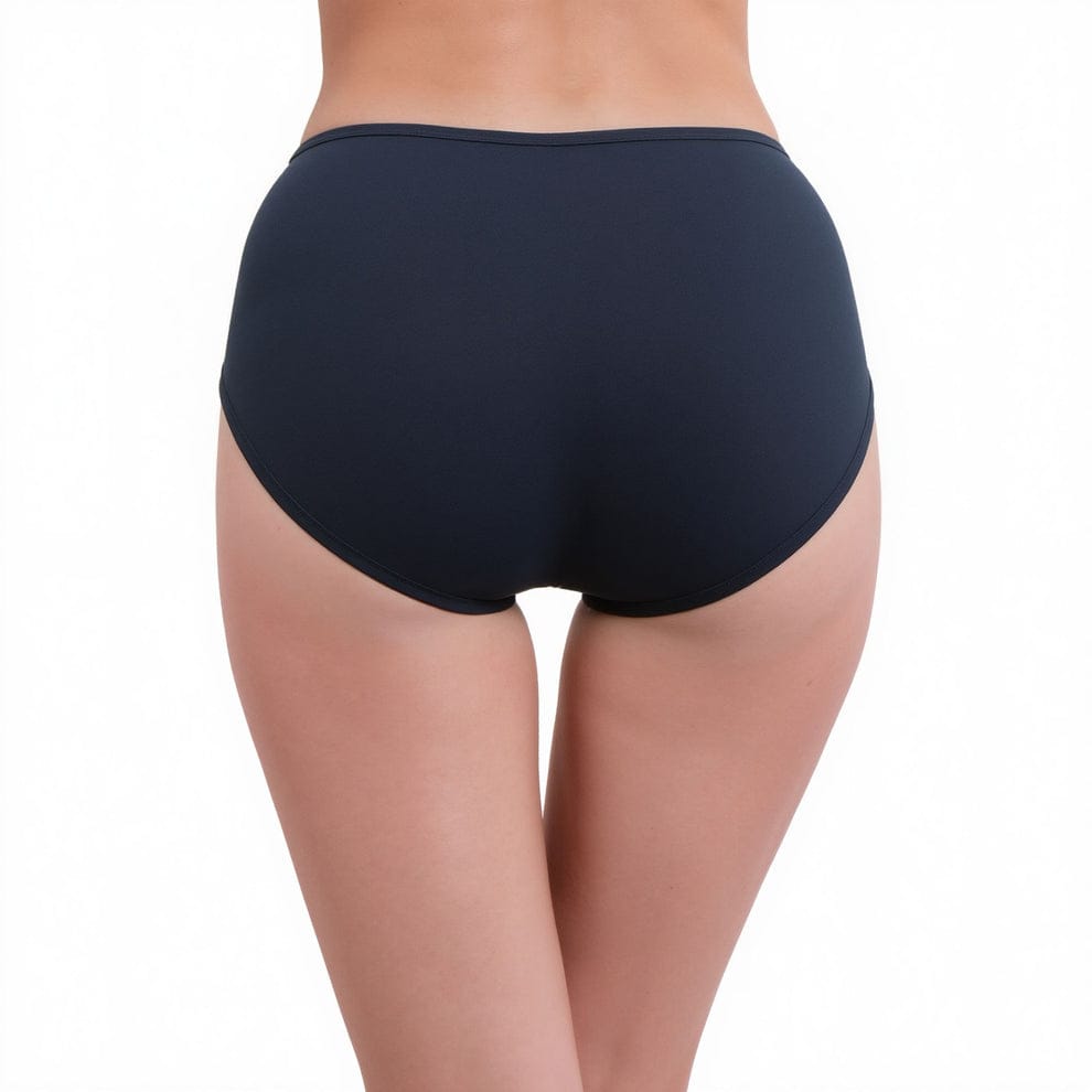 Pavvoin by JAAVIKA cotton blend flowered printed hipster brief panty for women